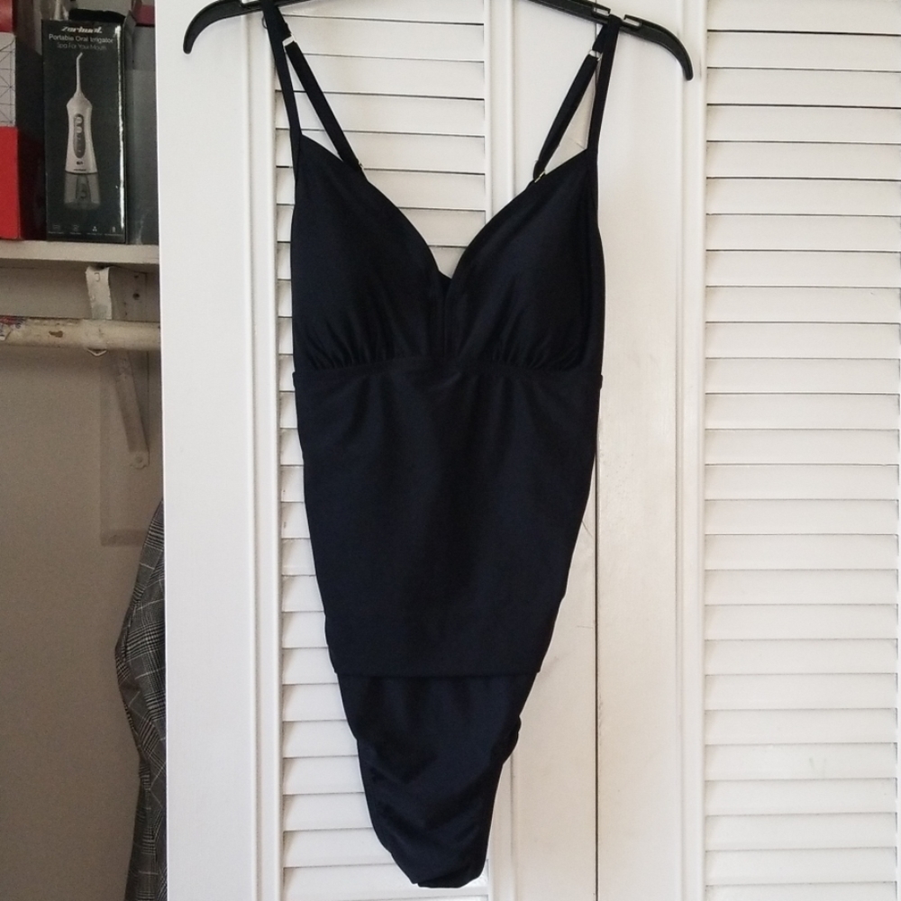 Black bathing suit